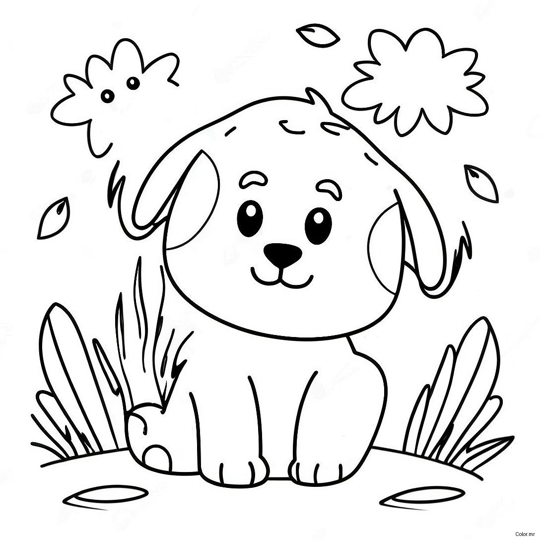 Adorable Earth Day Animals Coloring Page 44073 36658