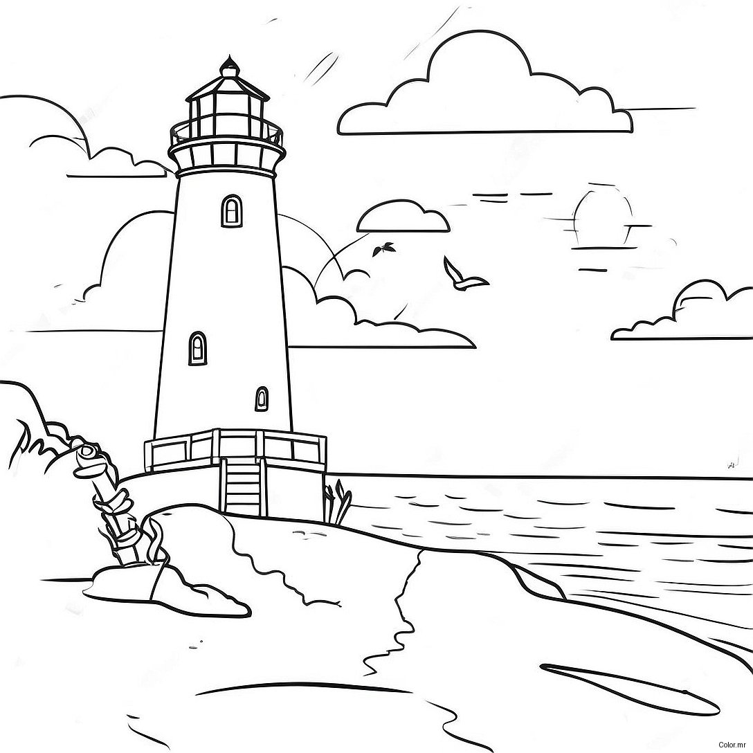 Adventure Filled Pogue Life Outer Banks Coloring Page 59046 49037