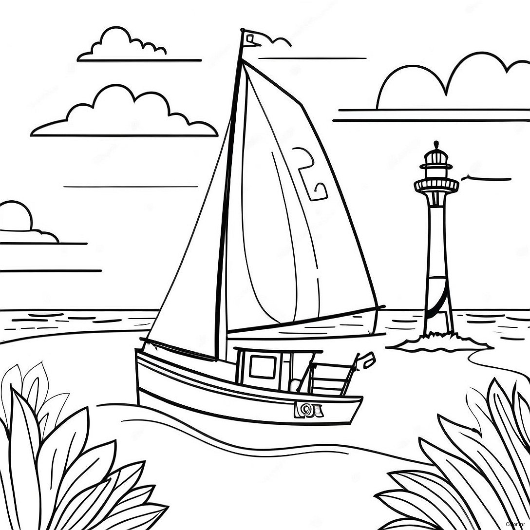 Adventure Filled Pogue Life Outer Banks Coloring Page 59046 49038