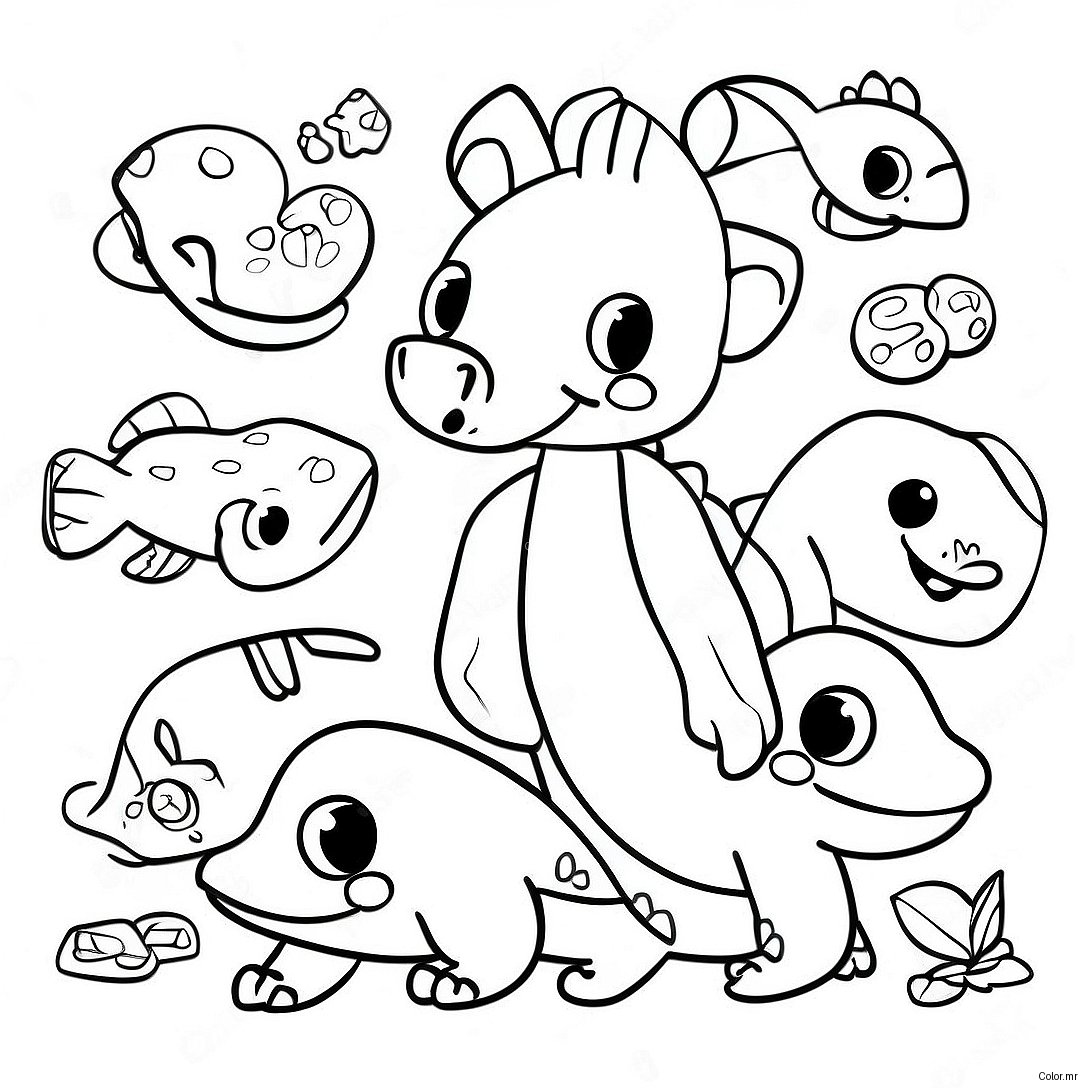 Carnivorous Animals In The Food Chain Coloring Page 26983 24647