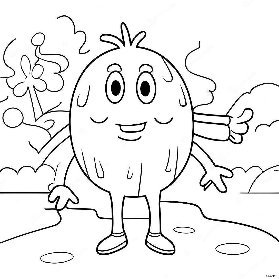 Cloudy With A Chance Of Meatballs Coloring Page 30268 27209