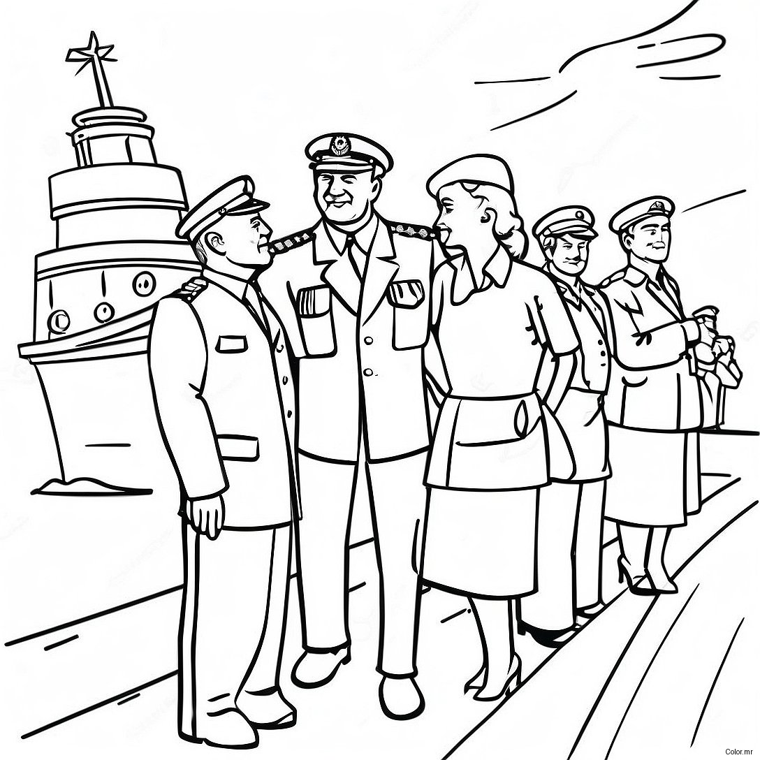 Cold War Historical Events Coloring Page 59125 49098