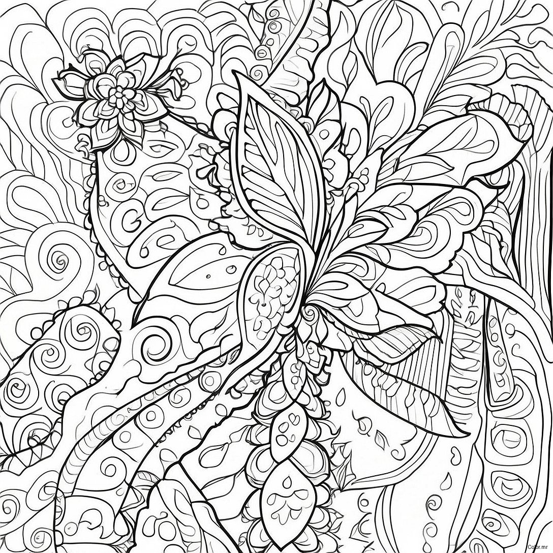 Colorful Amate Bark Animal Designs Coloring Page 40368 33465