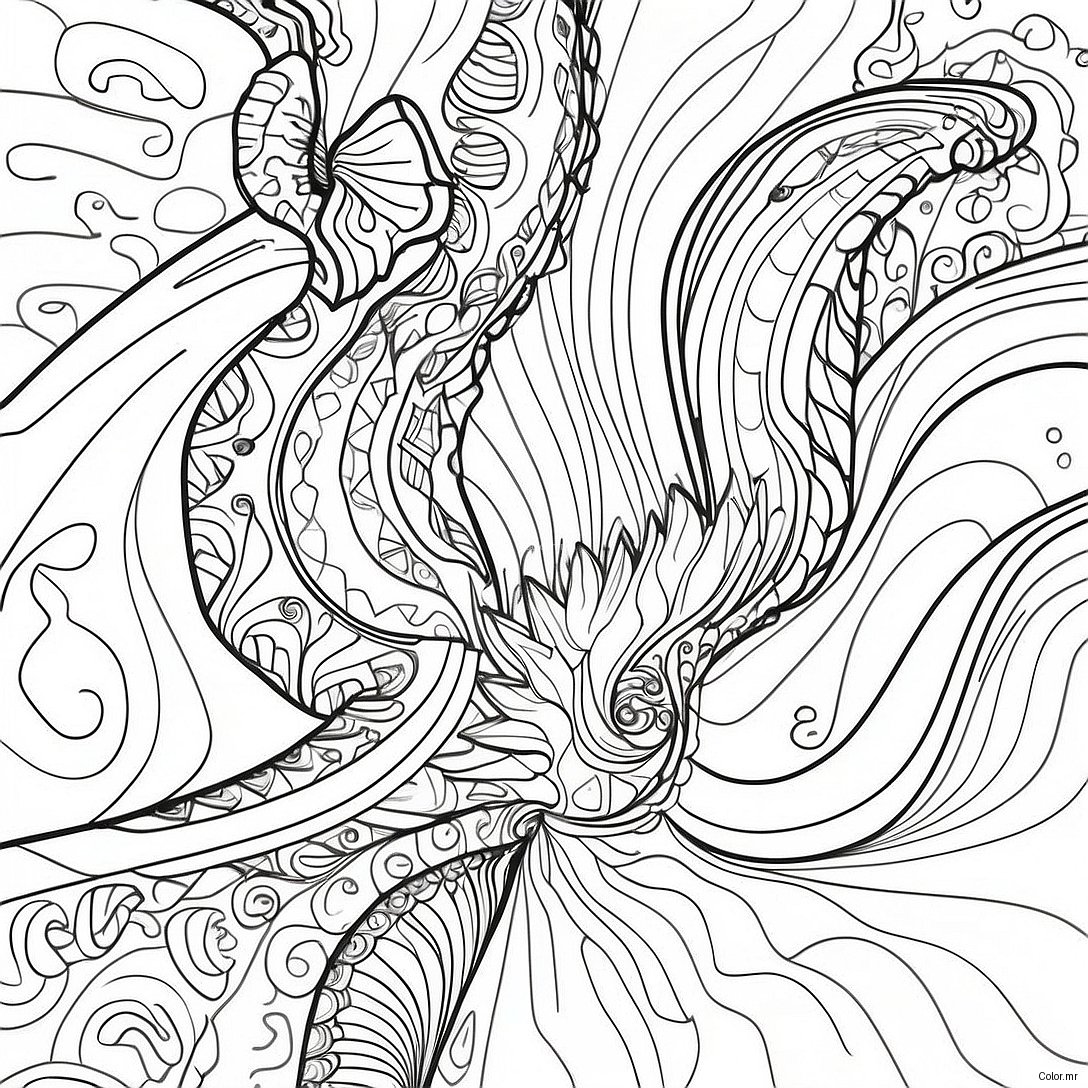 Colorful Twists And Turns Adventure Coloring Page 27965 25407