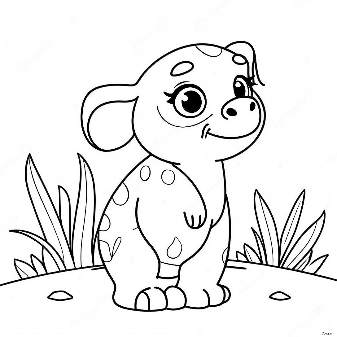 Cute Sarah Renae Clark Animal Coloring Page 58926 48941