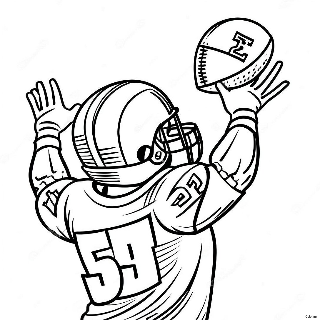 Dynamic Wide Receiver Catching A Pass Coloring Page 2473 2015