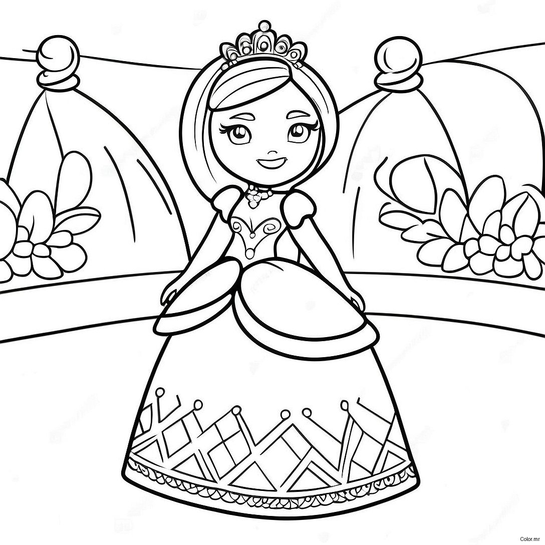 Elegant Roblox Royale High Princess Coloring Page 24365 22393