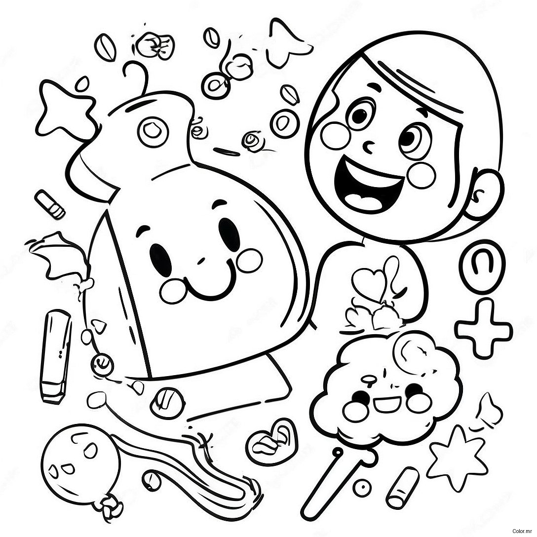 Fun Special Needs Students Coloring Page 43283 36028