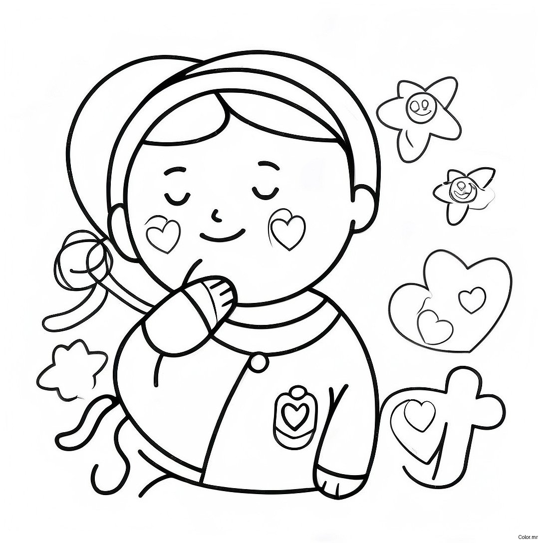 Get Well Soon Mom Coloring Page 61826 51242