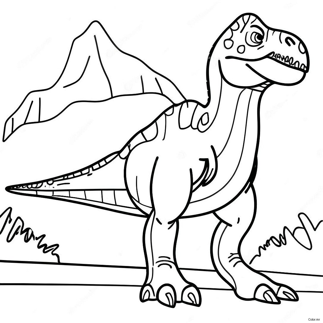 Giganotosaurus Jurassic World Dominion Coloring Page 72224 59645