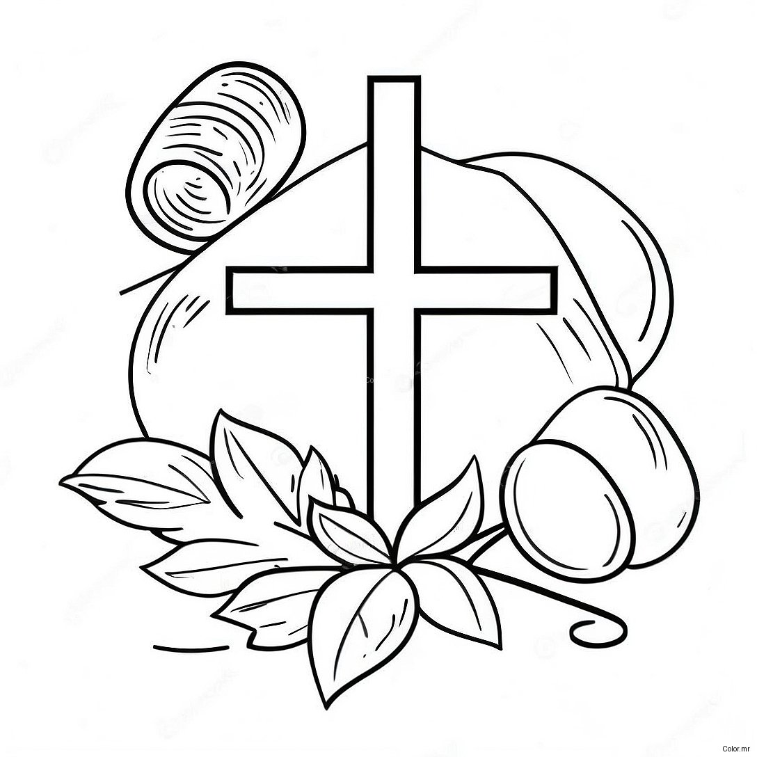 Lent Season Ash Wednesday Coloring Page 64310 53191