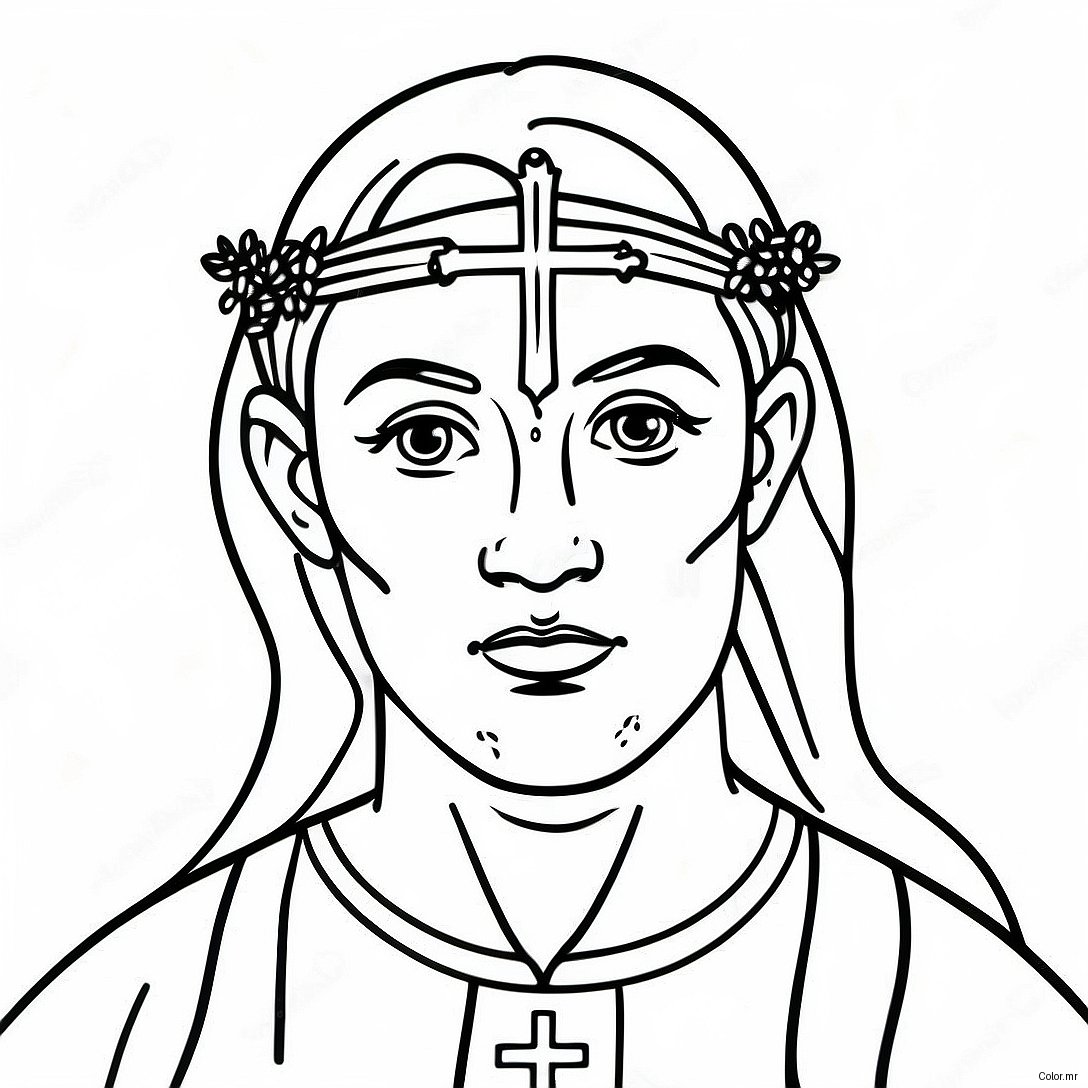 Lent Season Ash Wednesday Coloring Page 64310 53192