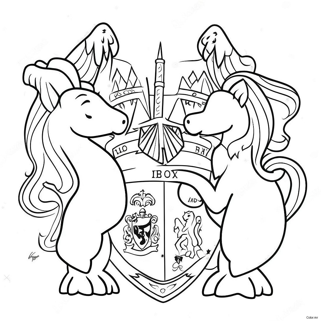 Magical Creatures From Hogwarts Legacy Coloring Page 61977 51368