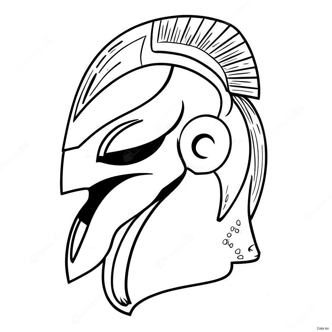 Michigan State Spartans Mascot Coloring Page 39878 33082