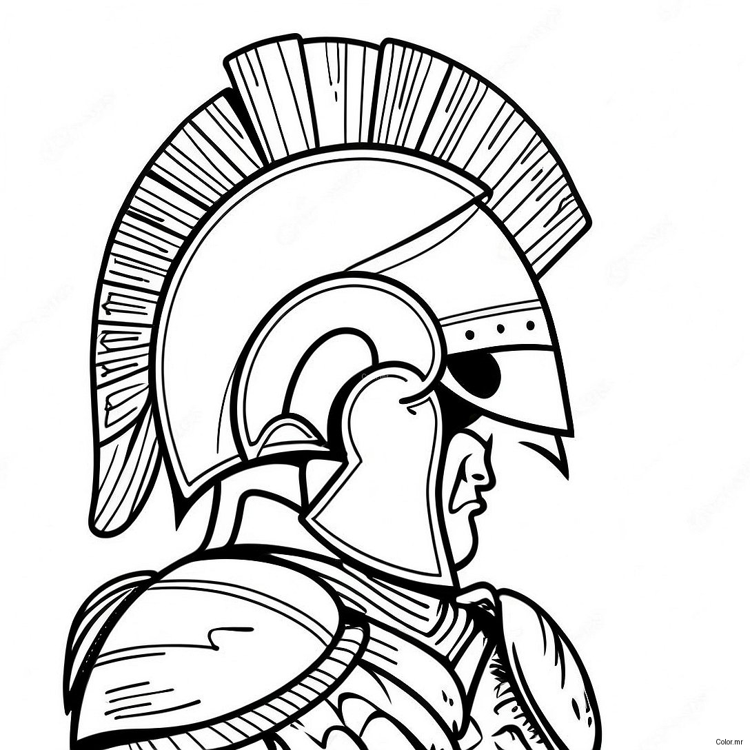 Michigan State Spartans Mascot Coloring Page 39878 33084