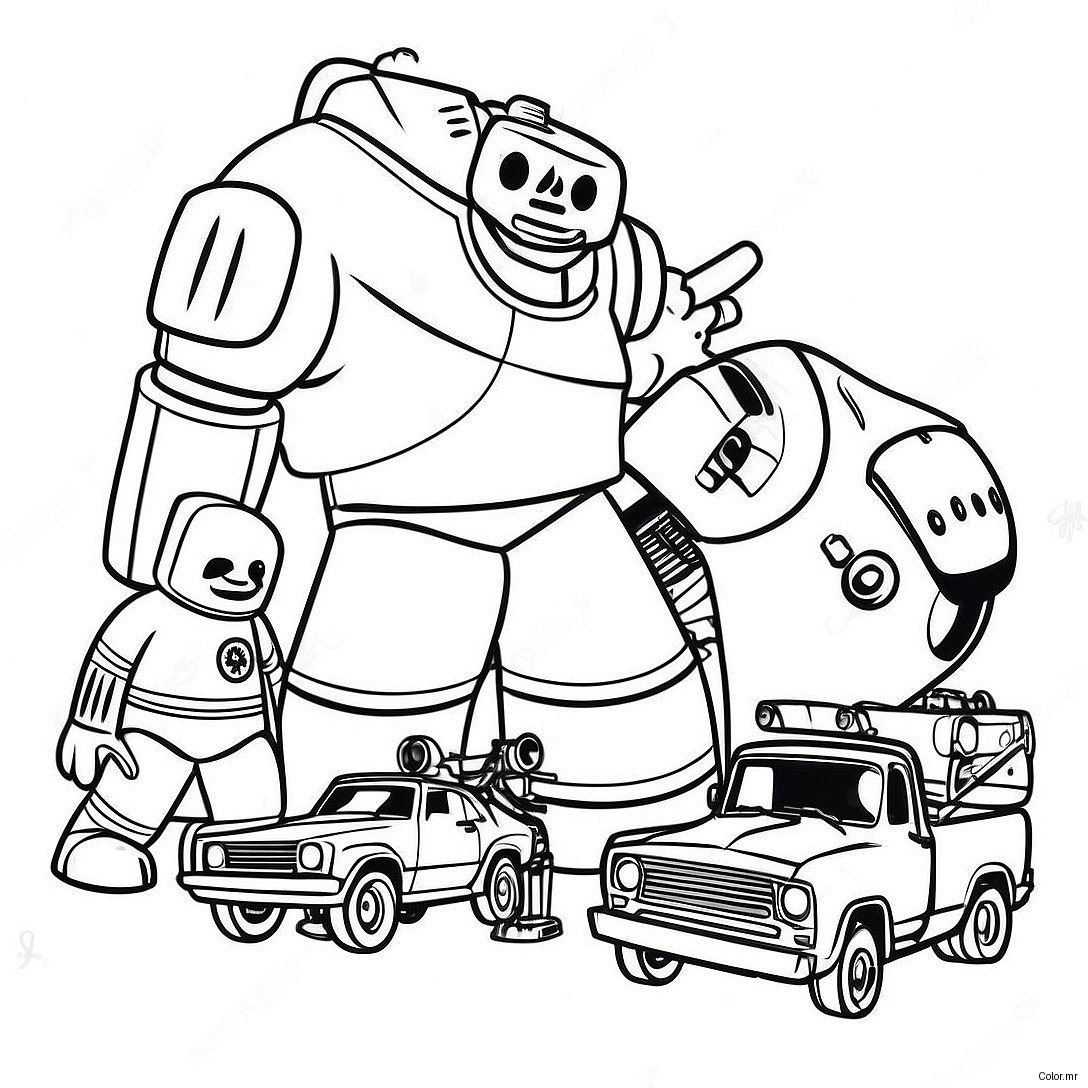Mitchells Vs The Machines Family Adventure Coloring Page 36856 30709