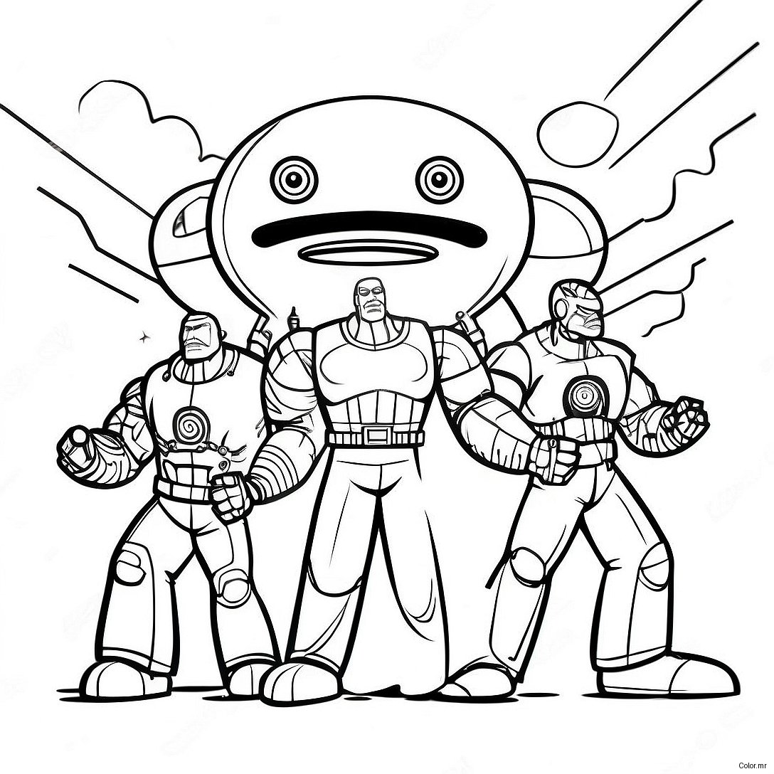 Mitchells Vs The Machines Family Adventure Coloring Page 36856 30710