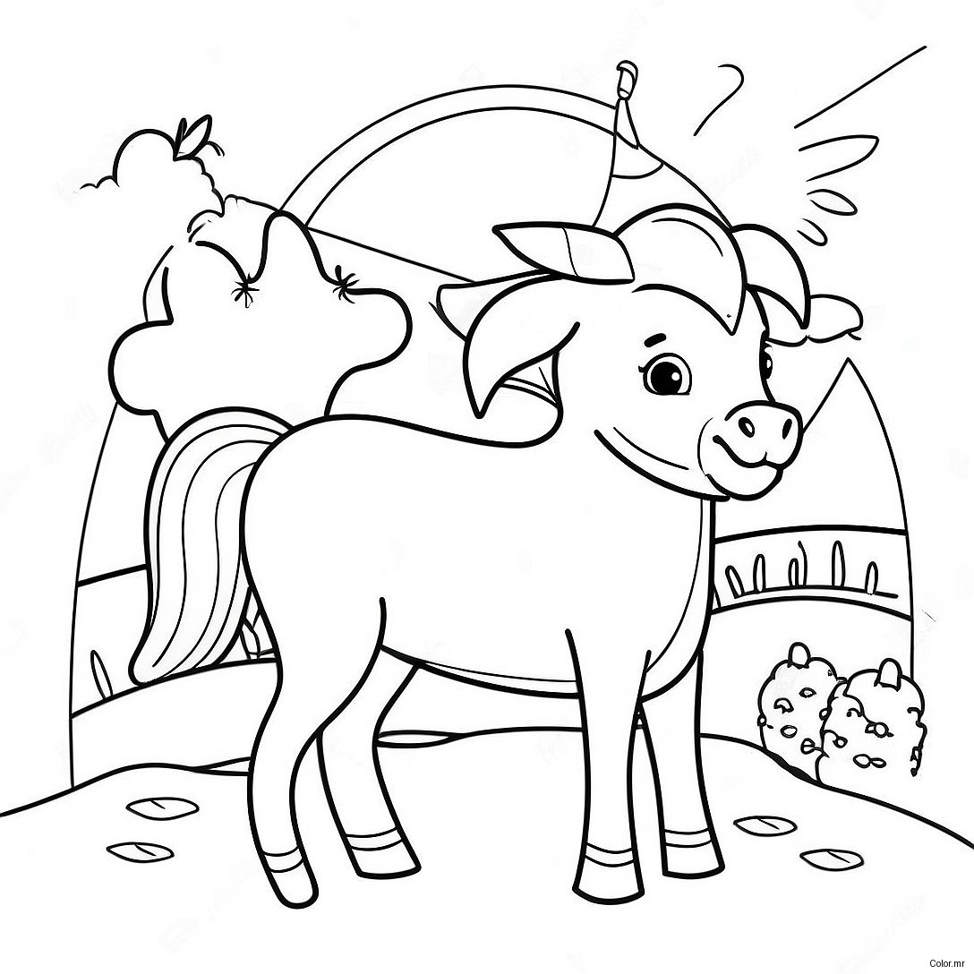 Page A Colorier Animaux De La Ferme Realistes 16572 13957