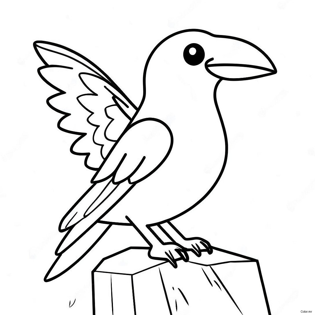 Page A Colorier Bataille Epique De Corbeau Fortnite 60037 49821