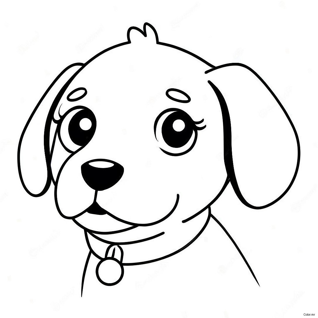Page A Colorier Chiot Realiste Facile 14128 11701