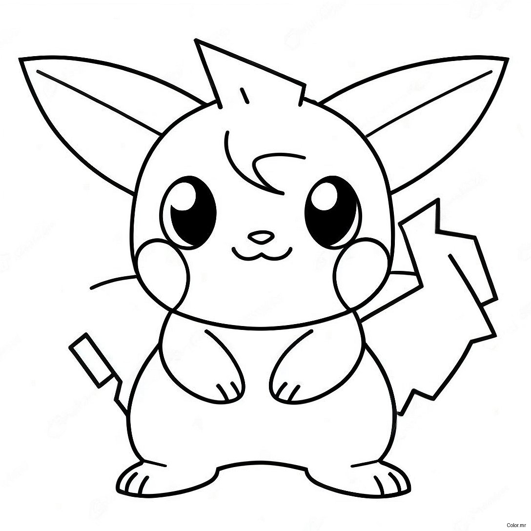 Page A Colorier De Pokemon De Type Electrique 60476 50172