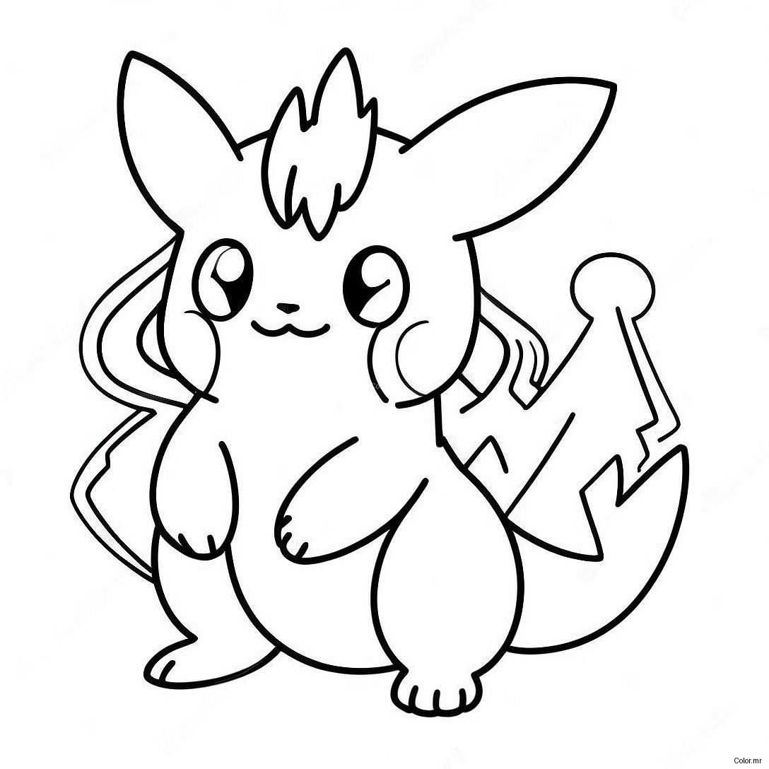 Page A Colorier De Pokemon De Type Sombre Gothique 68683 56633
