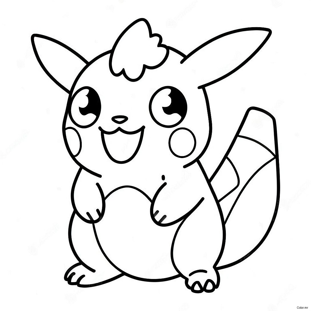 Page A Colorier De Pokemon De Type Sombre 68682 56632