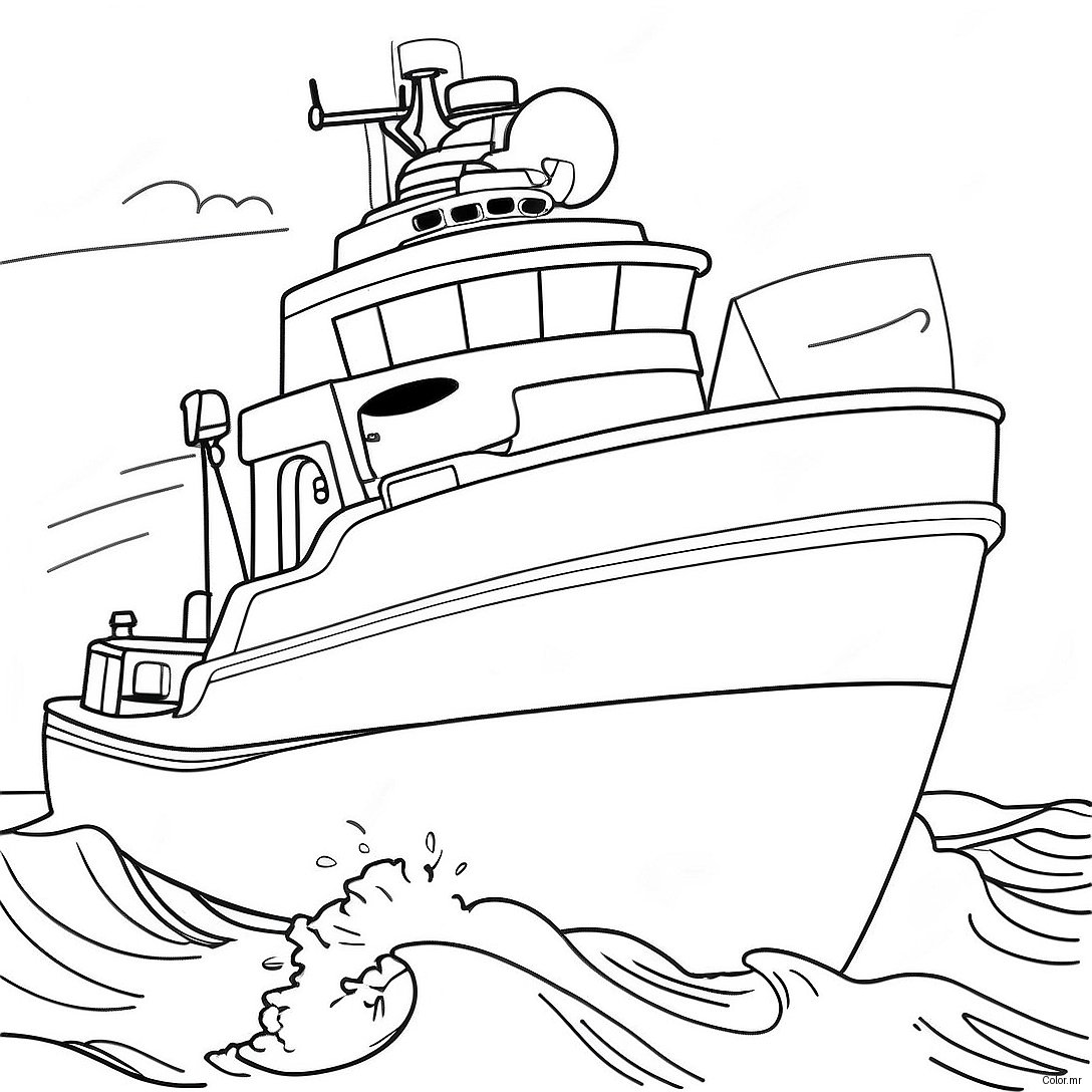 Page A Colorier De Sauvetage Courageux De La Garde Cotiere 66451 54869