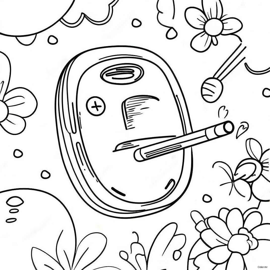 Page A Colorier De Sensibilisation Au Diabete De Type 1 28475 25802