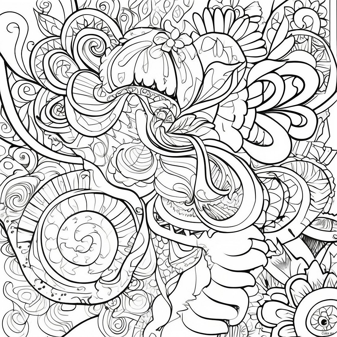 Page A Colorier Designs De Tatouages Realistes 63739 52735