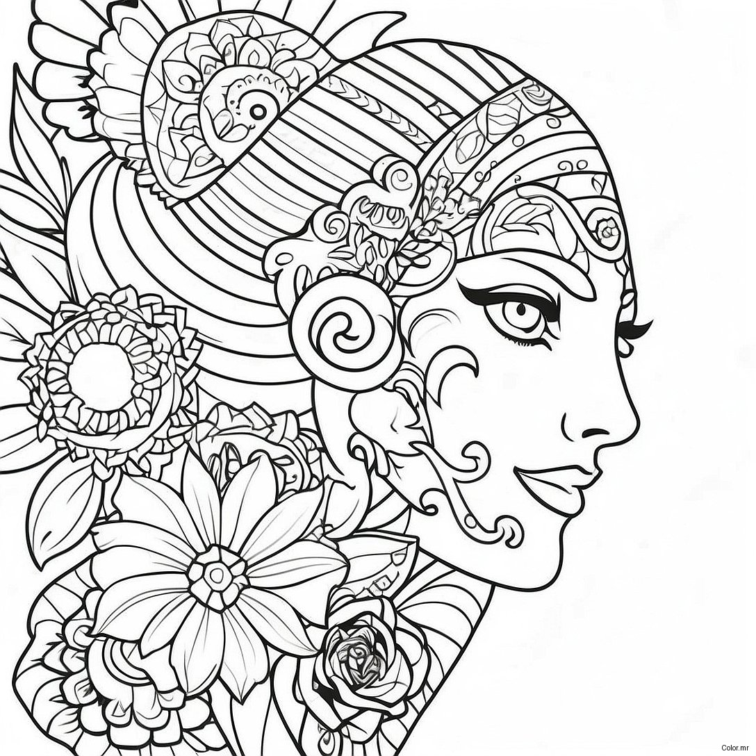Page A Colorier Designs De Tatouages Realistes 63739 52736