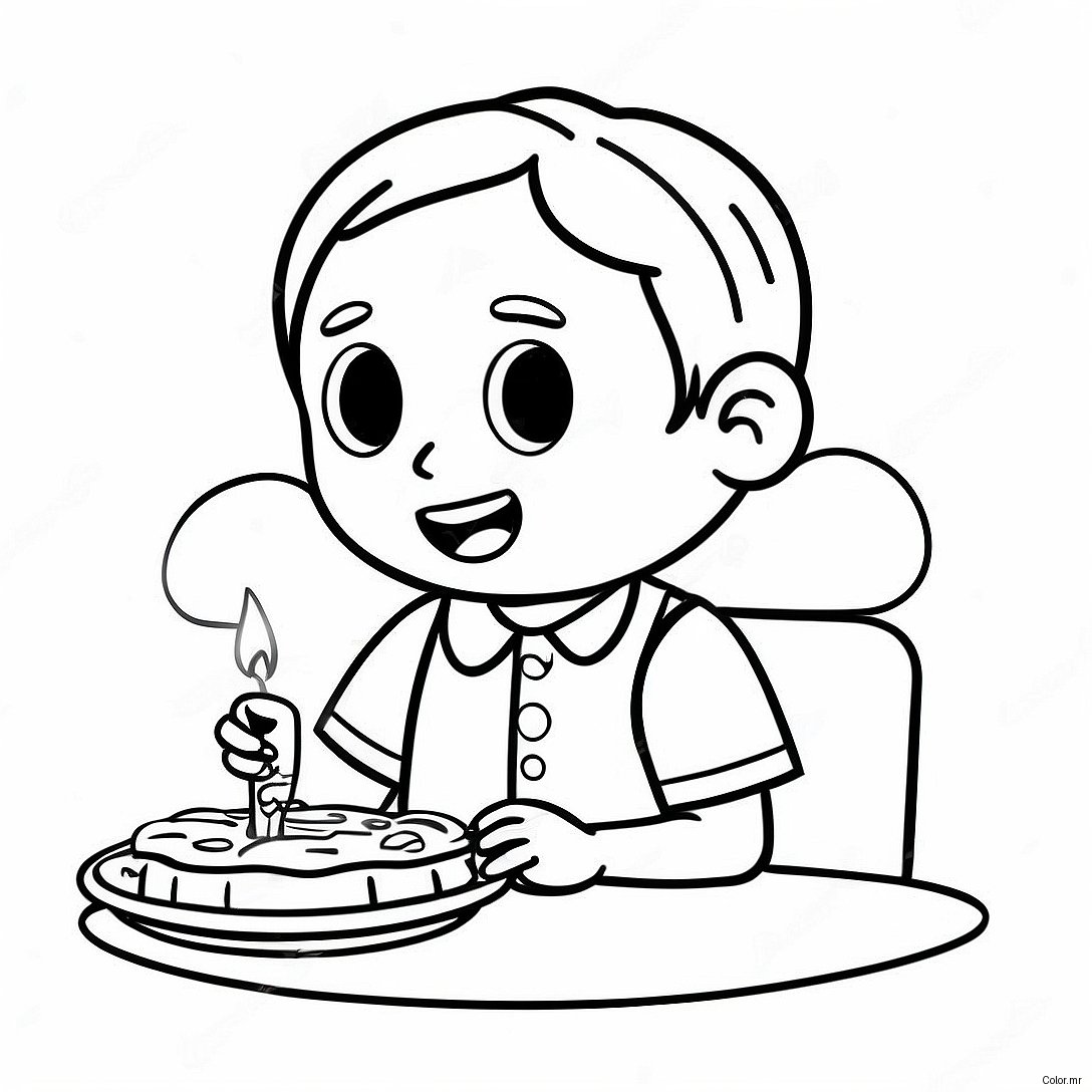 Page A Colorier Dun Enfant Poli Partageant 31669 10447
