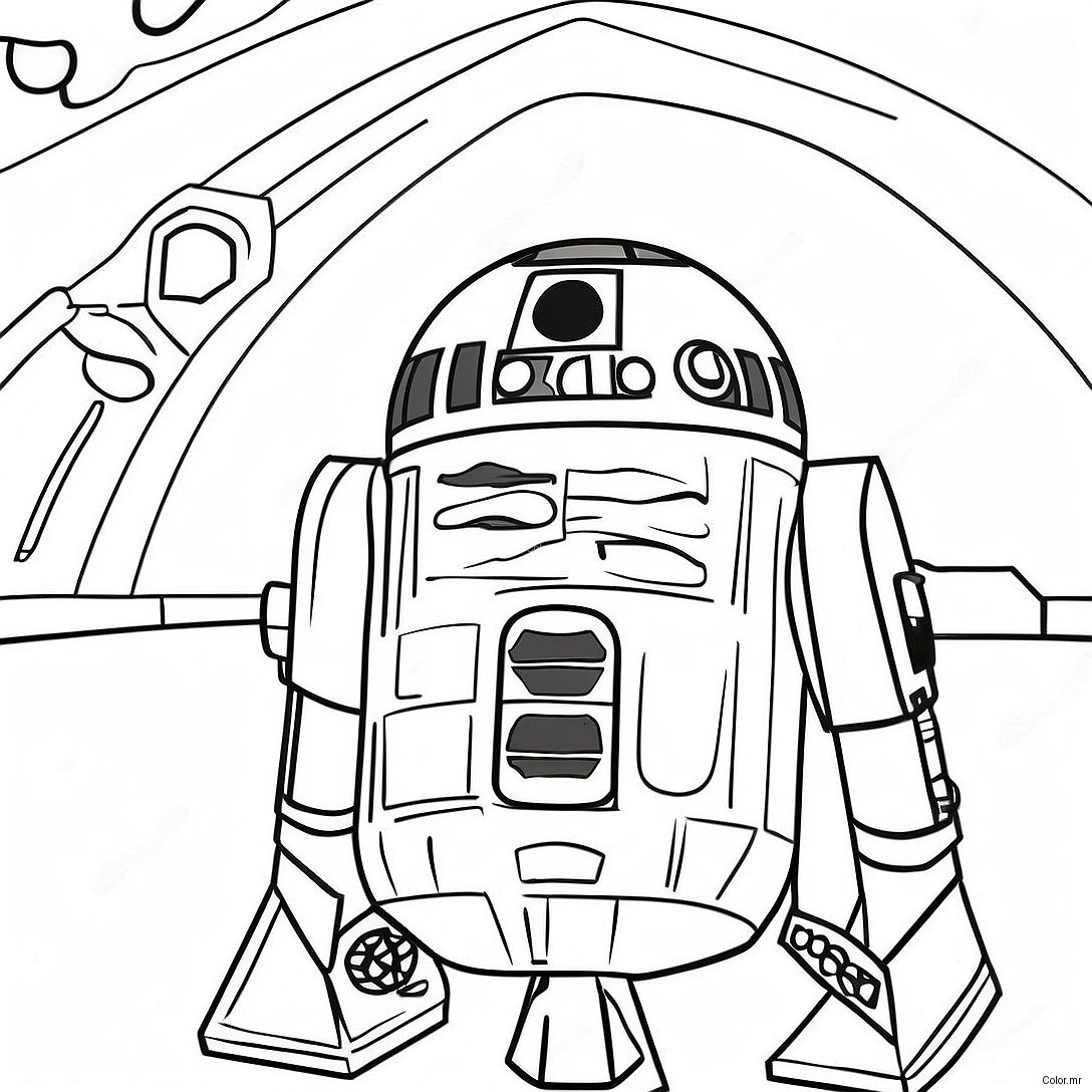 Page A Colorier Realiste De Star Wars 42440 35178