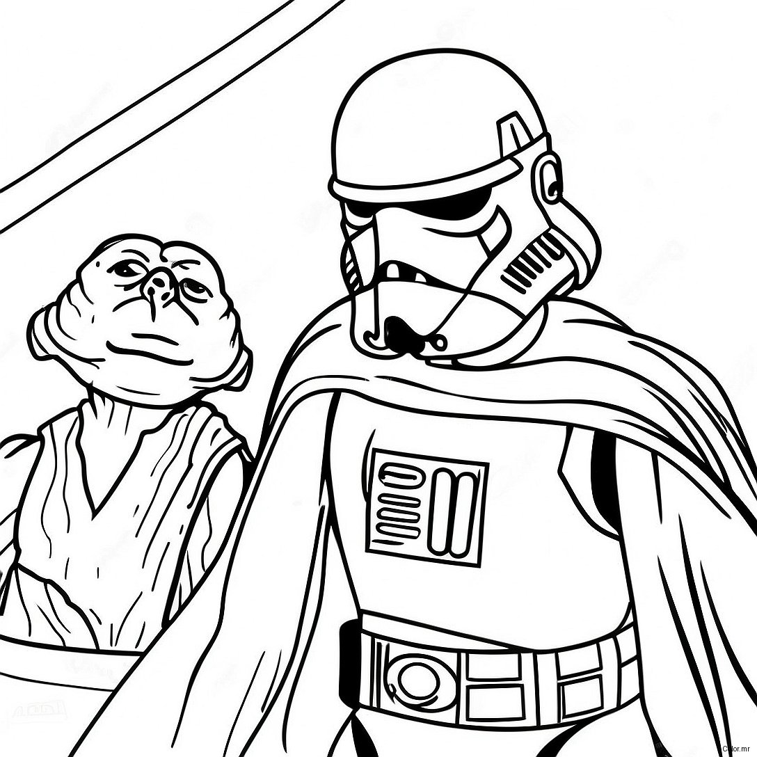Page A Colorier Realiste De Star Wars 42440 35180
