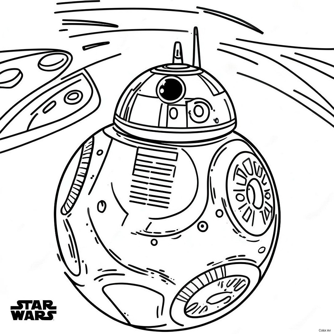 Page A Colorier Realiste De Star Wars 42440 35372