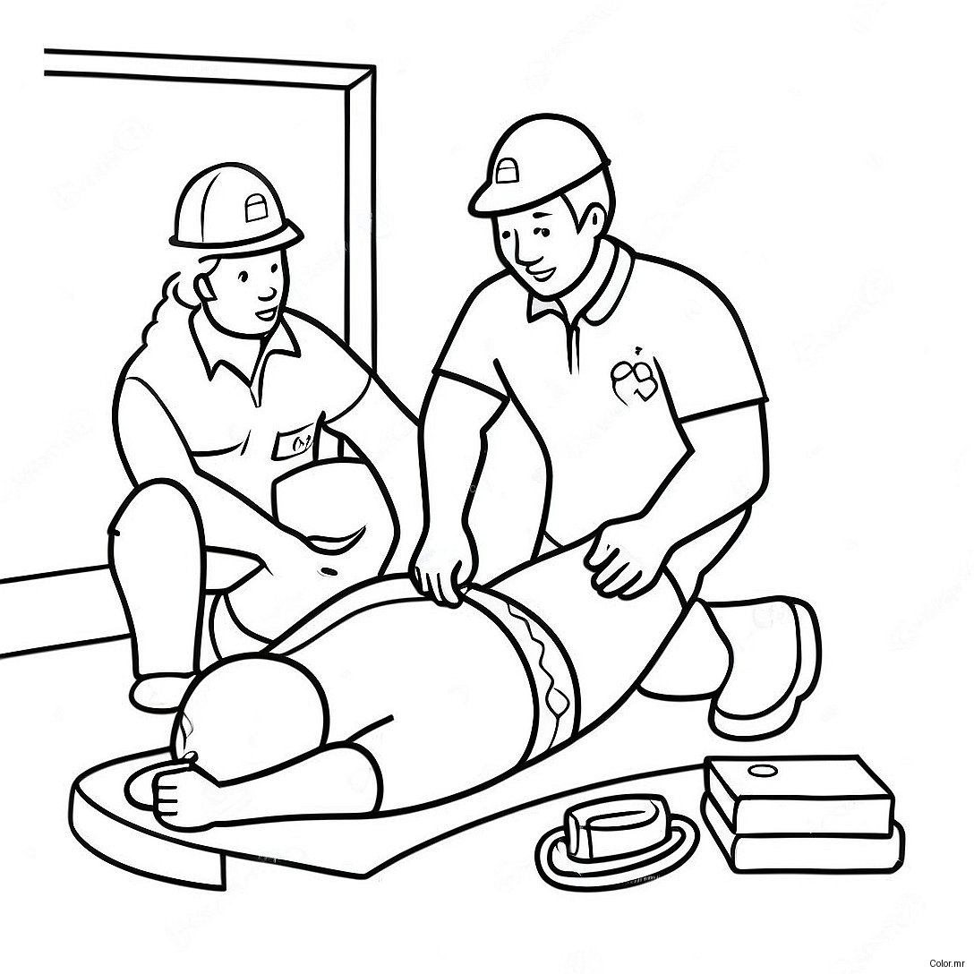 Page A Colorier Scenario De Sauvetage En Rcp 73996 61063