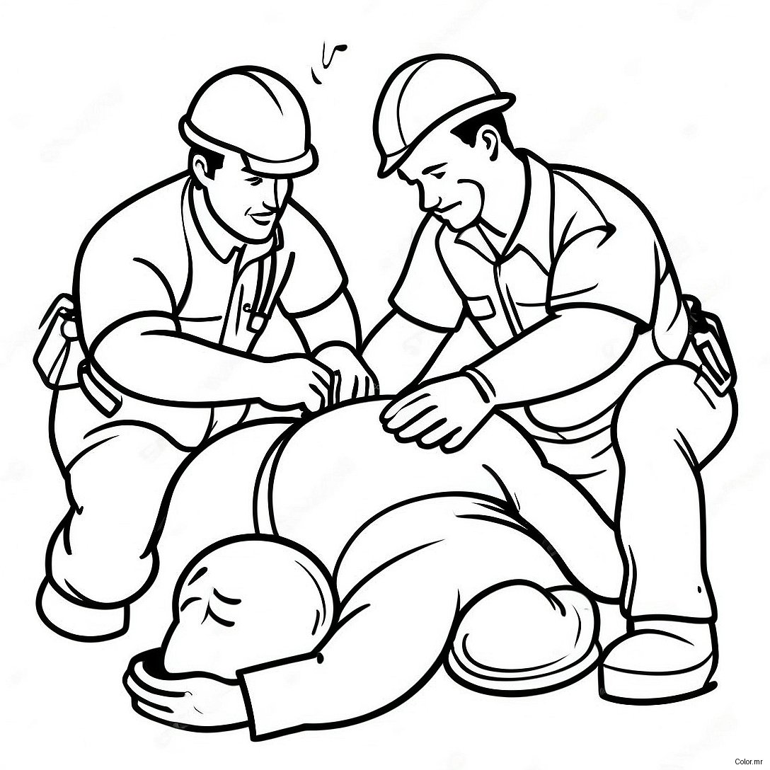 Page A Colorier Scenario De Sauvetage En Rcp 73996 61064