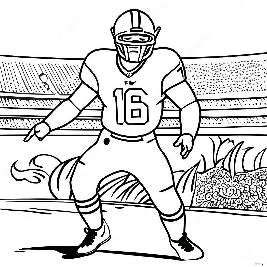 Page A Colorier Tua Tagovailoa 45763 37996