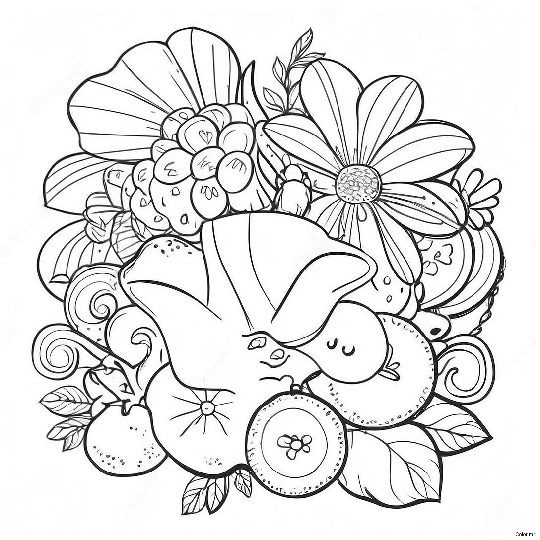 Page A Colorier Vintage 1461 1167