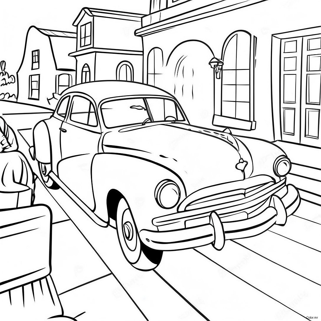 Page A Colorier Vintage 1461 1168