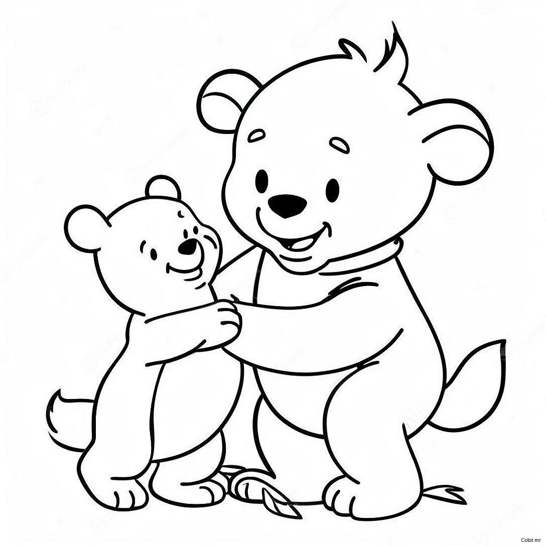 Playful Christopher Robin With Pooh Coloring Page 34783 28966