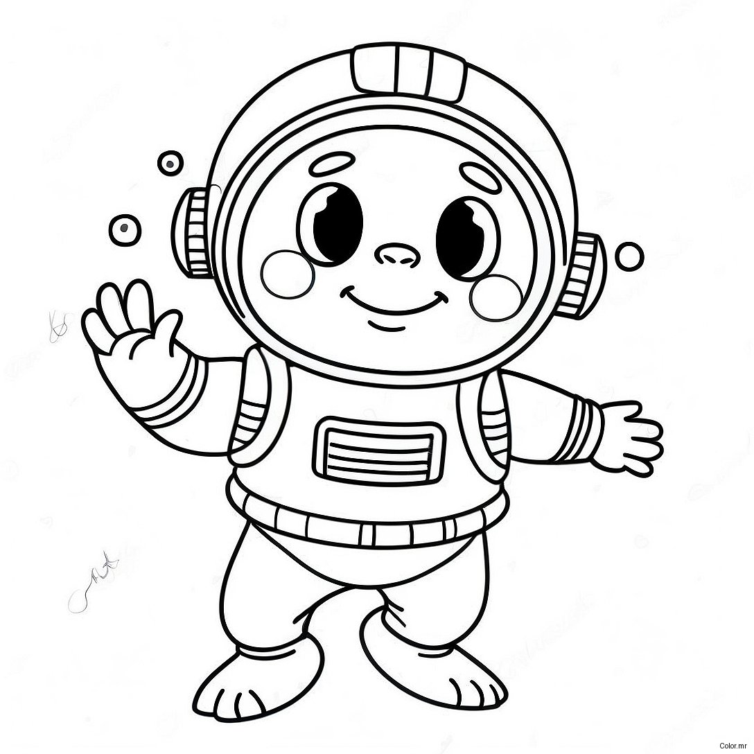 Sandy Cheeks In Her Diving Suit Coloring Page 14930 12356