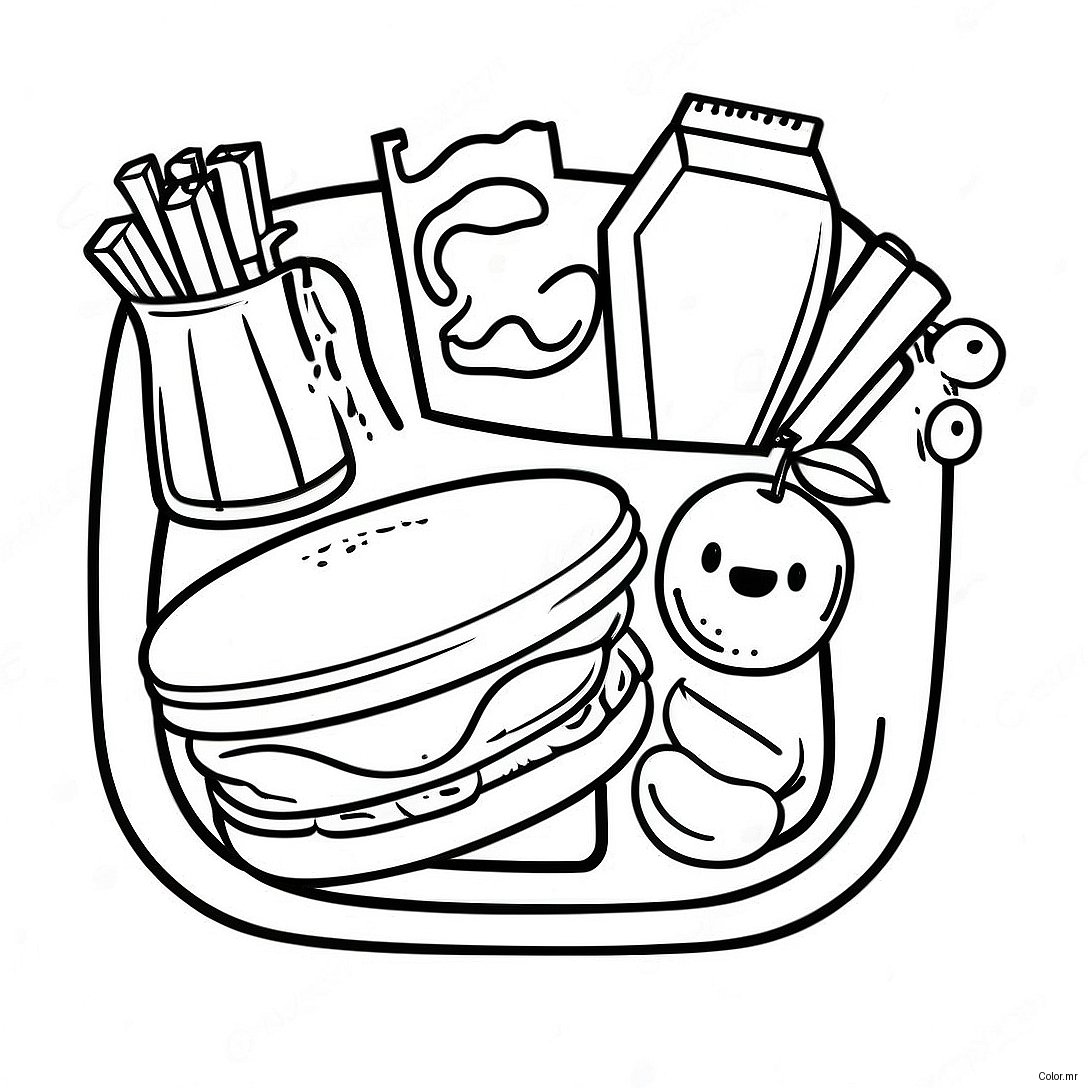 School Lunch Hero Day Coloring Page 35943 29885