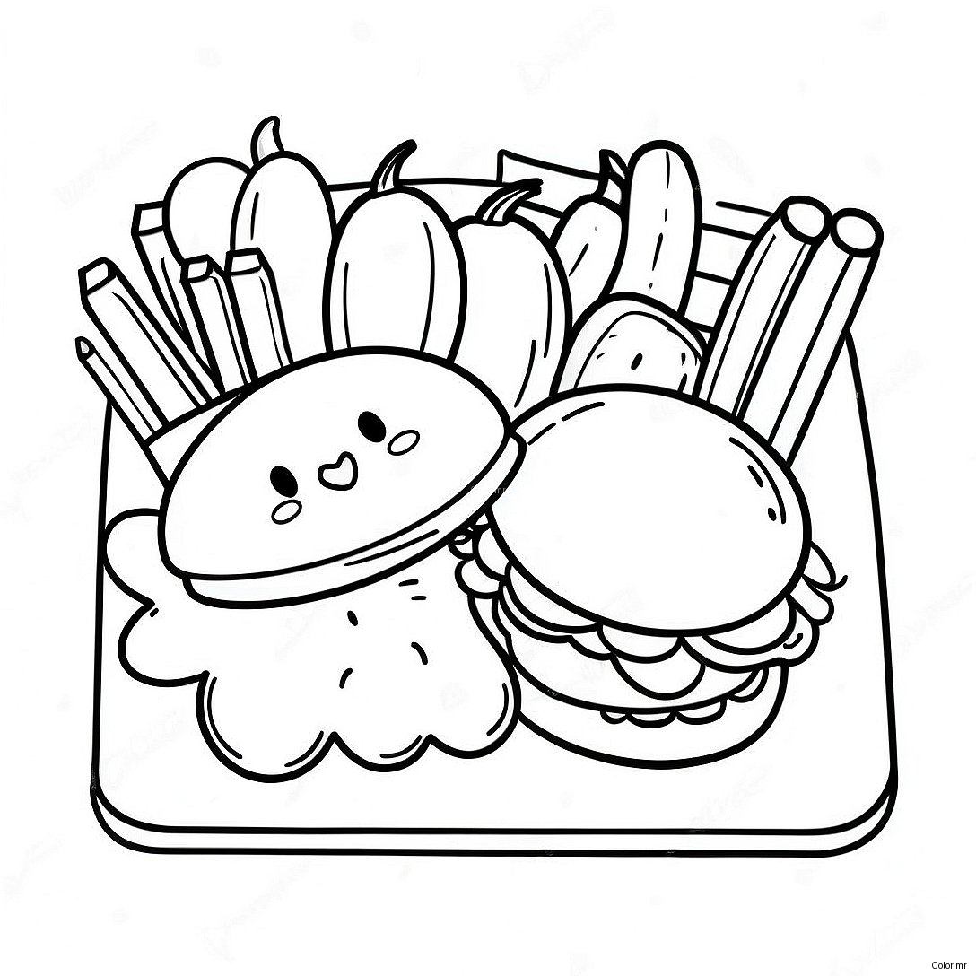 School Lunch Hero Day Coloring Page 35943 29888