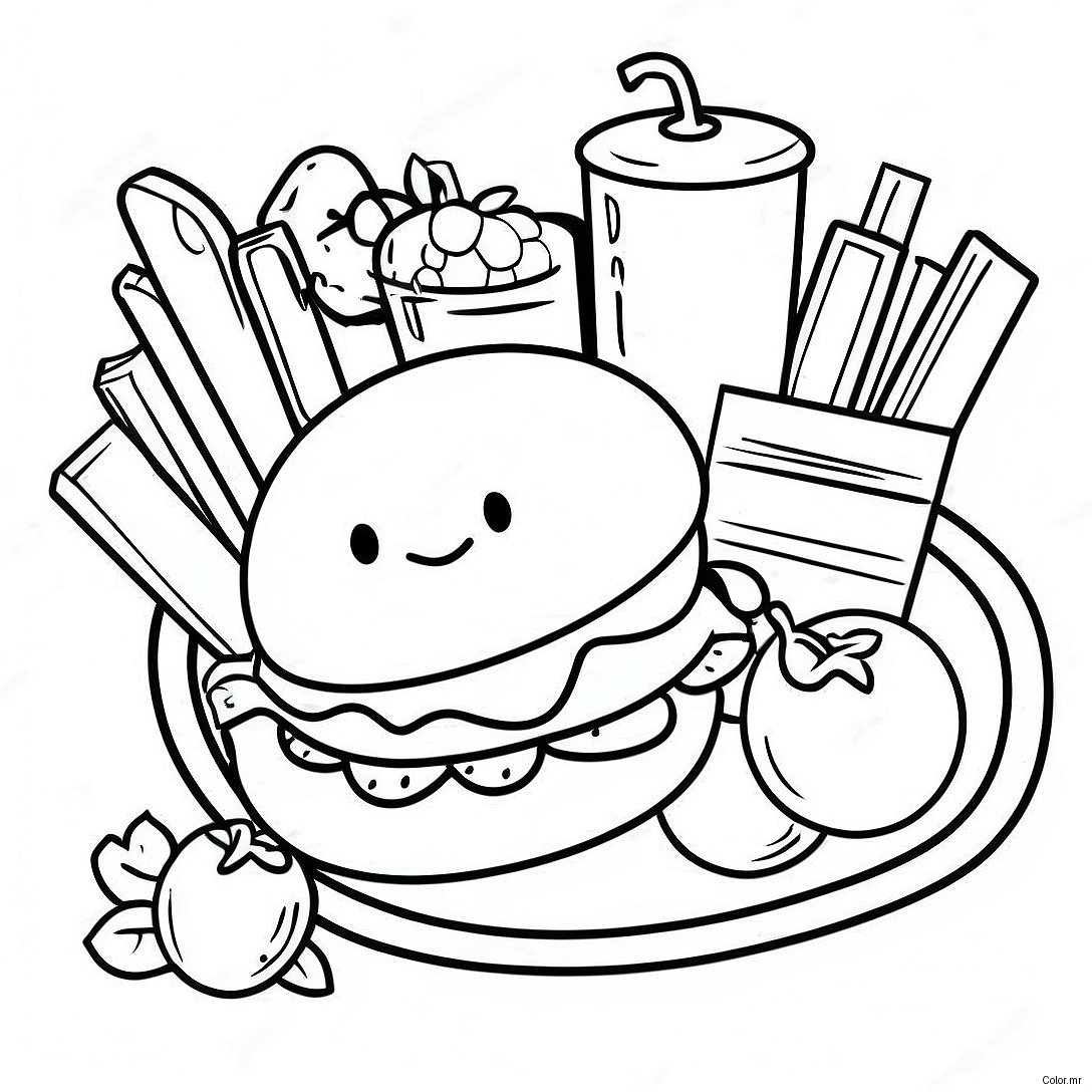 School Lunch Hero Day Coloring Page 35943 29983