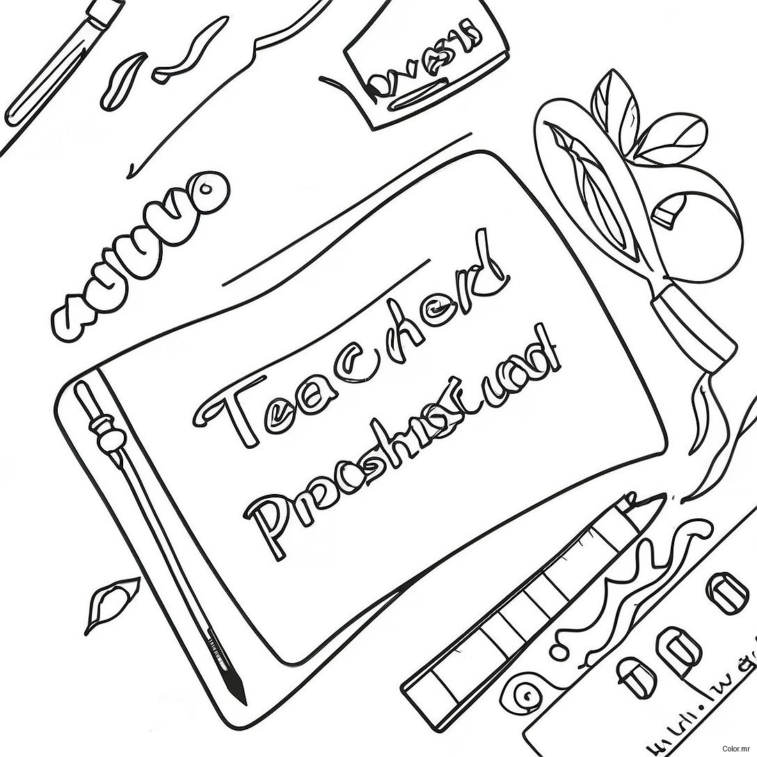 Teacher Inspirational Quote Coloring Page 69643 57380