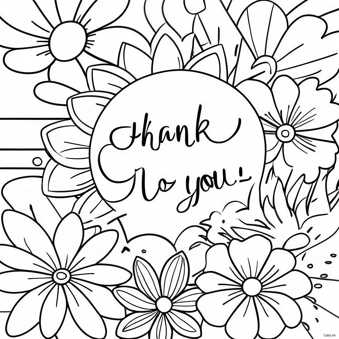 Thank You Administrative Professionals Day Coloring Page 47794 39743