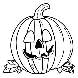 Page A Colorier Jack O Lantern 10166-8354