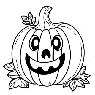 Page A Colorier Jack O Lantern 10166-8356