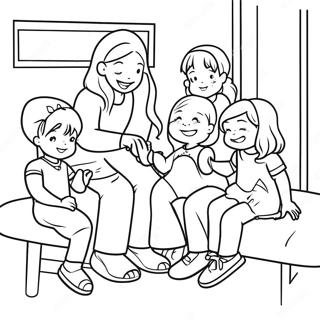 Page A Colorier Du Club Des Babysitters 10226-8402